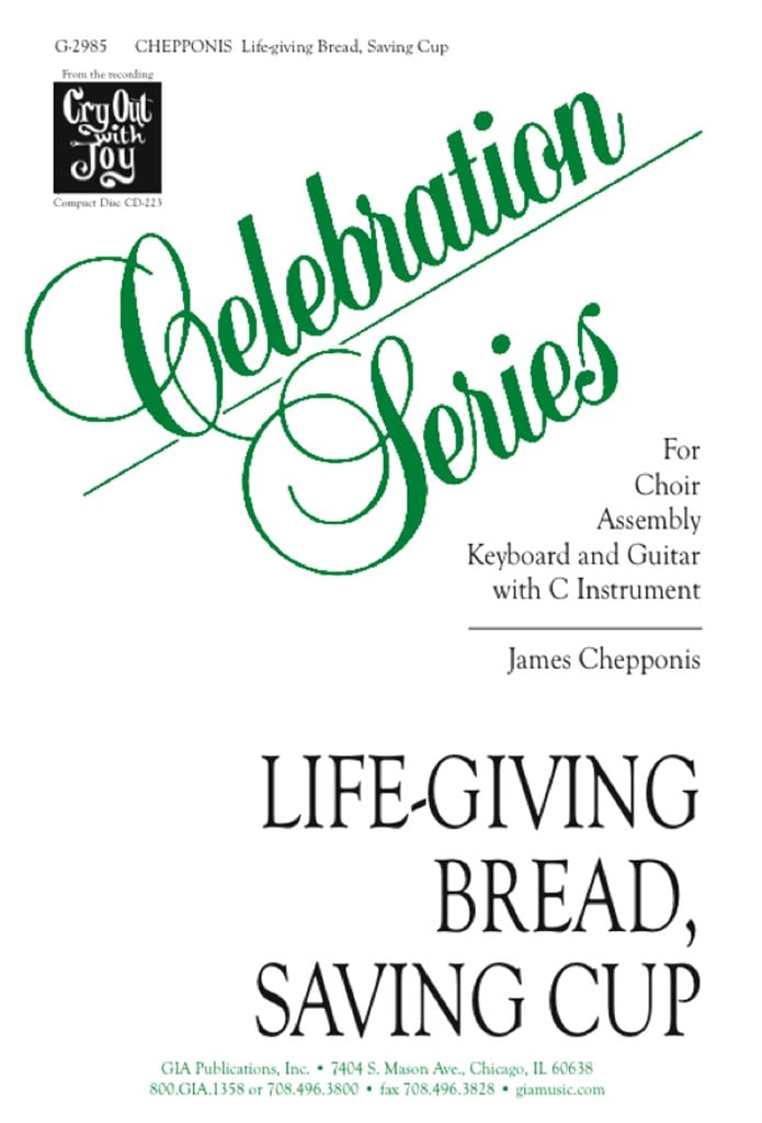 Life Giving Bread Saving Cup - flute/oboe